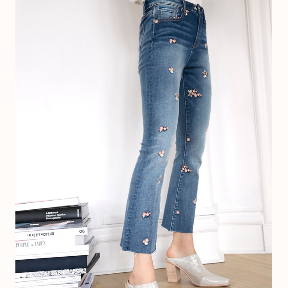 Driftwood Roxy Crop Flare Jeans